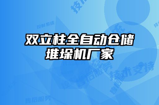 雙立柱全自動(dòng)倉(cāng)儲(chǔ)堆垛機(jī)廠(chǎng)家